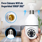 Foco Camara Seguridad HD WiFi 360º