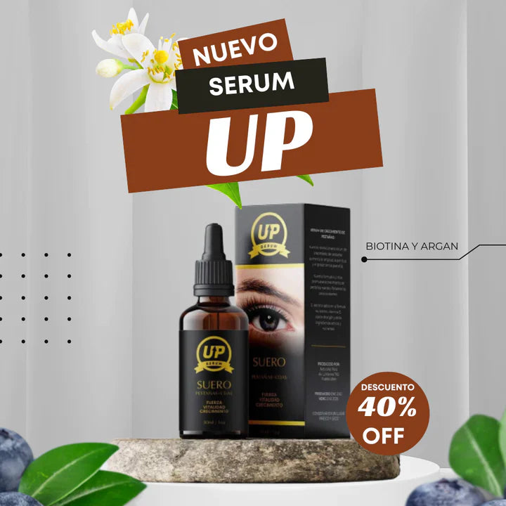 SERUM UP PRO® Alargamiento de pestañas y cejas - ENVIO GRÁTIS