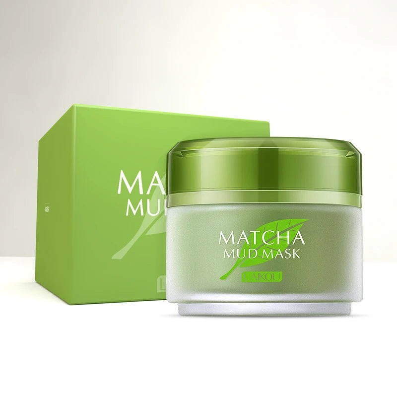 Mascarilla De Barro Facial Matcha 85 G - Laikou