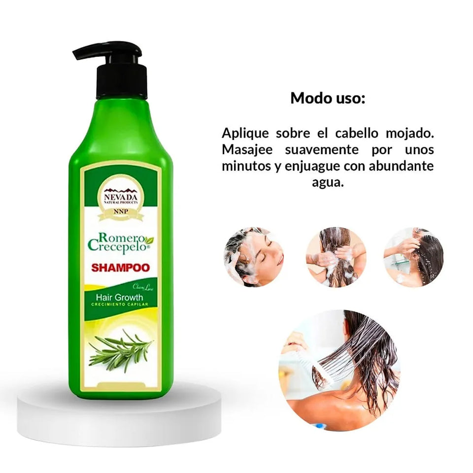 SHAMPOO DE ROMERO: PODER NATURAL CONTRA LA CAIDA DEL CABELLO